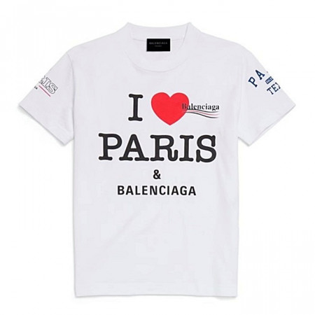 BALENCIAGA 뉴 이어 시리즈 25 티셔츠 - 화이트/블랙