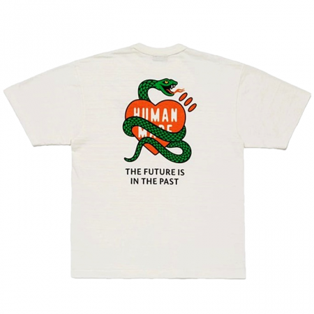 HUMANMADE 바이퍼 하트 티셔츠