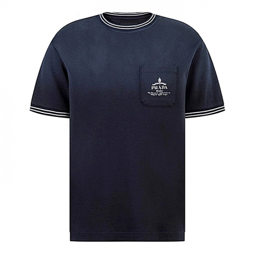 PRADA 밀라노 포켓 페이드 티셔츠
