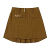 MALBON 플리츠 카고 스커트