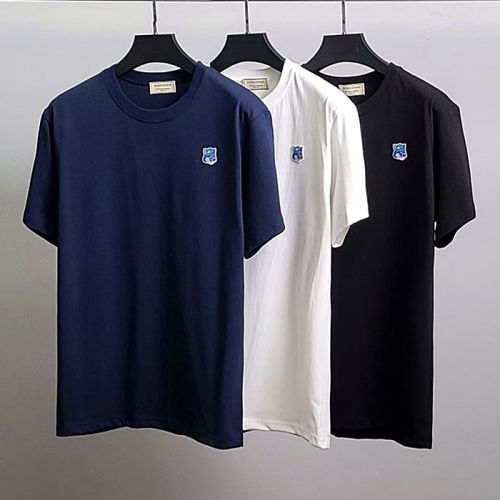 MAISON KITSUNE 블루폭스 코튼 반팔티