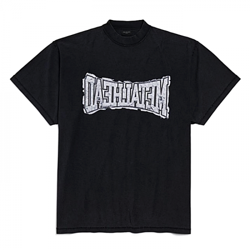 BALENCIAGA 메탈헤드 리버스 티셔츠