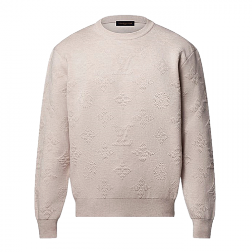 LOUIS VUITTON 모노엠보시드 스웨터