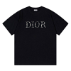 DIOR 오블리크 패치드 티셔츠