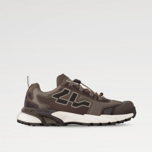 LOUIS VUITTON LV 러너 태틱 스니커즈 - MARRON