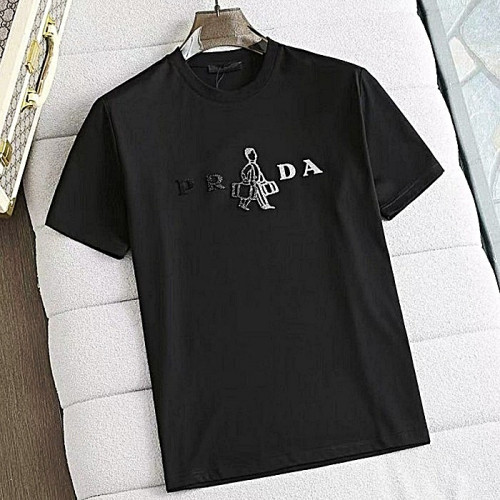PRADA 3D 레터링로고 티셔츠