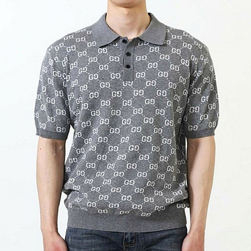GUCCI GG 코튼 피케이 폴로 티셔츠
