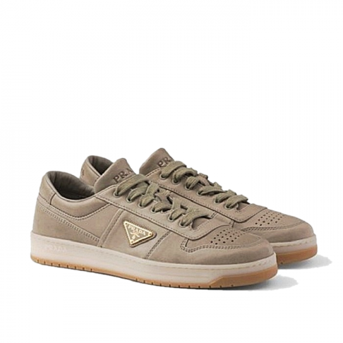 PRADA 다운타운 가죽 스니커즈