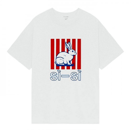 BOTTEGA VENETA 레빗 로고드 티셔츠