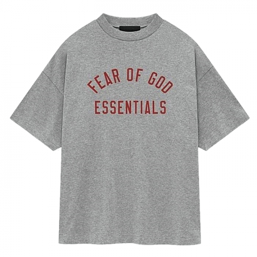 FEAR OF GOD ESSENTIALS 바시티로고 티셔츠