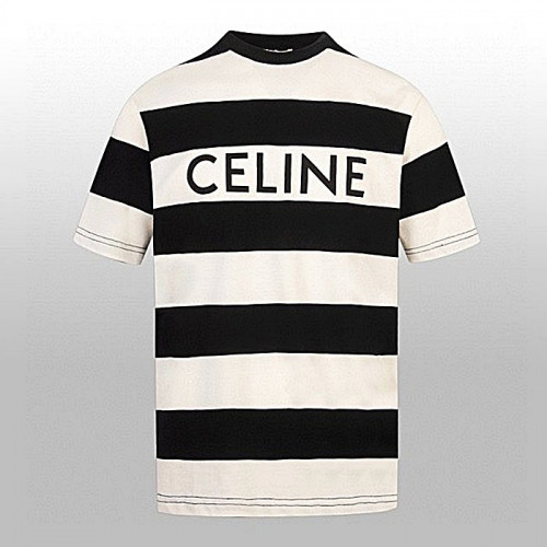 CELINE 아이콘 스트라이프 티셔츠