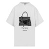 발렌시*가 BALENCIAGA 더캐리 로고드 티셔츠