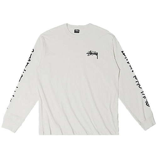 스투시 STUSSY 로고 박스 롱슬리브