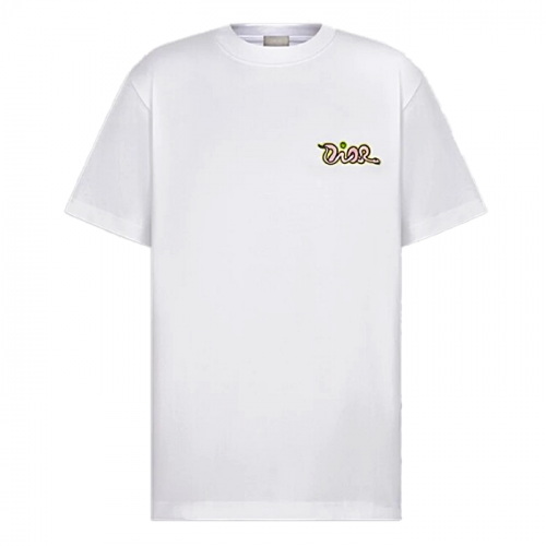 DIOR AND KAWS  뱀 자수 티셔츠
