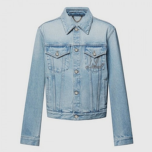 LOUIS VUITTON 모노라인드 트러커 데님자켓