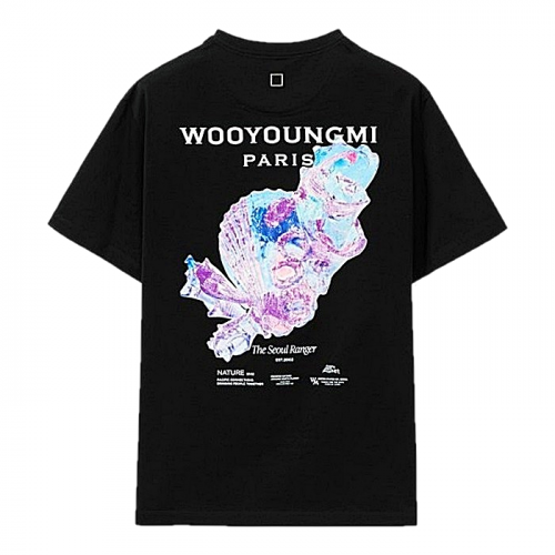 WOOYOUNGMI 쓰리디코랄 발색 티셔츠