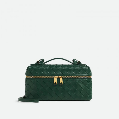 BOTTEGA VENETA 뱅뱅 베니티 케이스 - 에메랄드 그린
