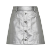 GFORE 지포어 GLOSSY LEATHER SKIRT