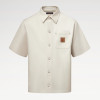 LOUIS VUITTON 실크 블렌드 쇼트 슬리브드 셔츠