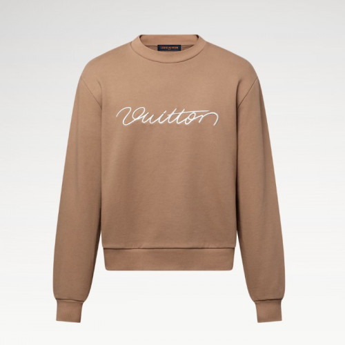 LOUIS VUITTON 엠브로이더드 코튼 크루넥