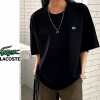 라코스테 LACOSTE 로고 자수 티셔츠