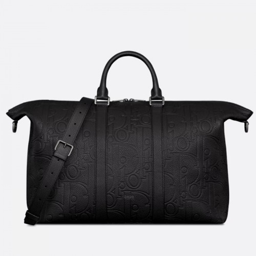 디올 위켄더 40 디올 그래비티 레더 보스턴백 블랙 (정해인 착용)