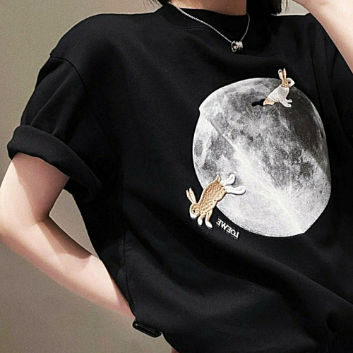로에베 LOEWE 달토끼 로고 티셔츠