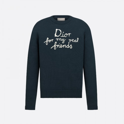 DIOR AND HYLTON NEL 스웨터 - 블루