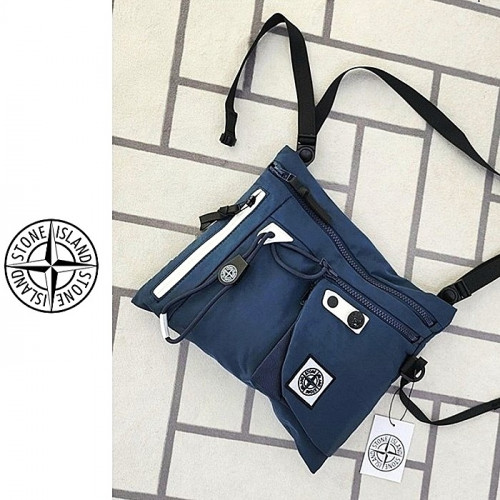 STONE ISLAND 크로스 바디 파우치 백