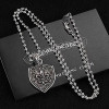 크롬*츠 Chrome hearts 방패 목걸이