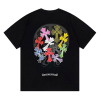 Chrome hearts 멀티 컬러 크로스 세머터리 티셔츠