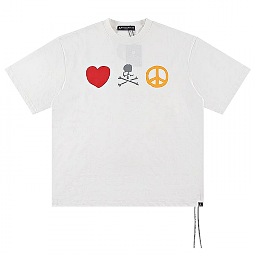 MASTERMIND 러브앤피스 티셔츠