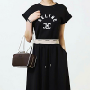 CELINE 트리오페 로고 반팔 & 롱 스커트SET