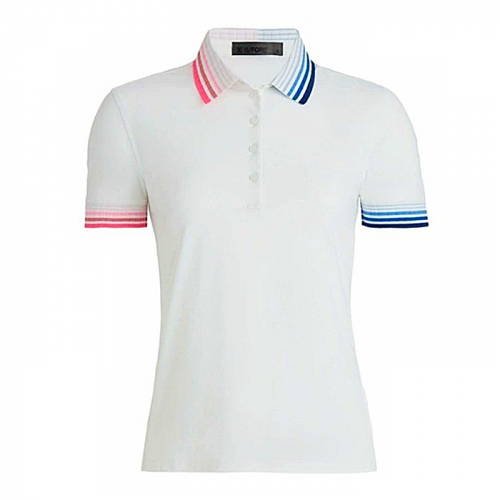 GFORE 실키테크 나일론 반팔 카라티셔츠