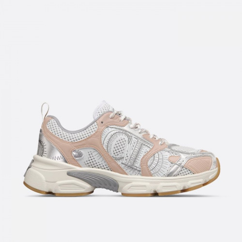 DIOR Dior Chrono 스니커즈 - 화이트 & 누드, 실버