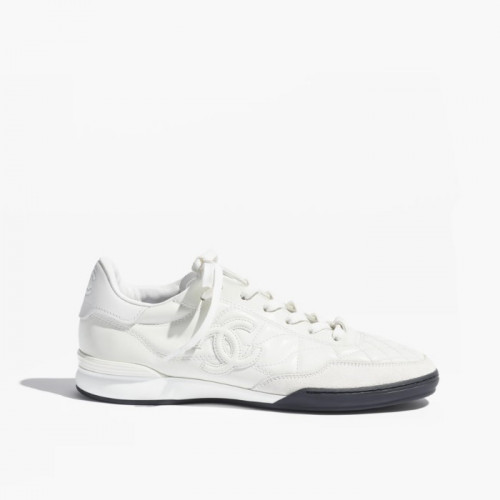 CHANEL 2025 봄-여름 스니커즈 - 화이트