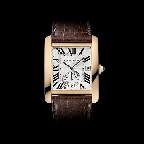 까르띠에 Cartier 탱크 MC 골드 화이트다이얼
