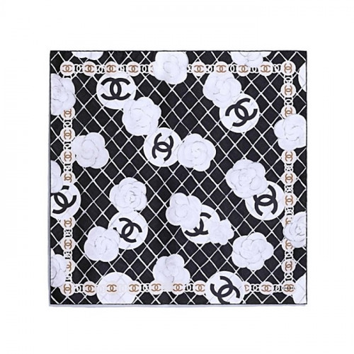 샤넬 CHANEL 까멜리아 스퀘어 스카프