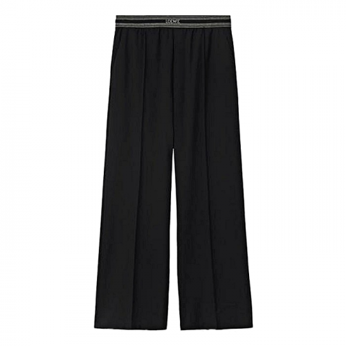 로에베 LOEWE 쟈카드라인 밴디드 트루저