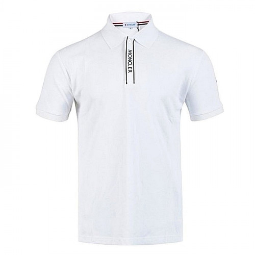 MONCLER 버튼 로고 카라티셔츠