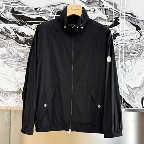MONCLER 홑겹 히든후드 바람막이 자켓