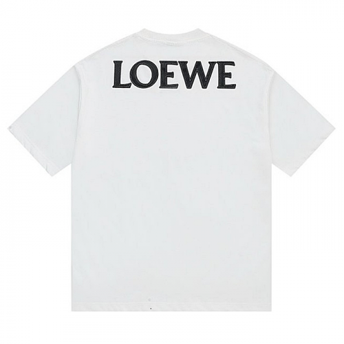 LOEWE 에스닉 레더로고 티셔츠
