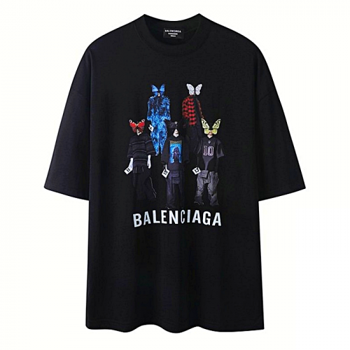 발렌시*가 balenciaga 하이프런웨이 티셔츠