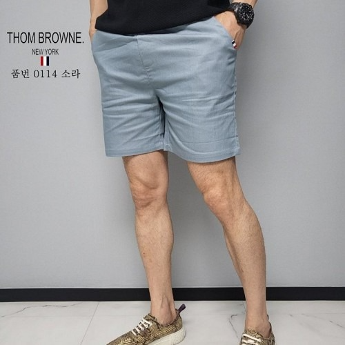 톰브*운 THOMBROWNE 린넨 밴딩 반바지