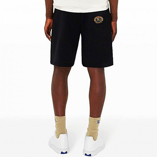 BURBERRY 골드 기마 자수 치노 하프팬츠