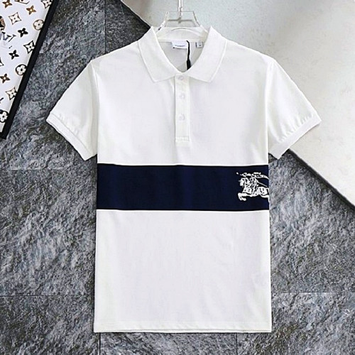 BURBERRY 기사로고 카라 티셔츠