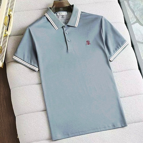 브루넬로 쿠치넬리 BRUNELLO CUCINELLI 스티치 카라 PK티셔츠