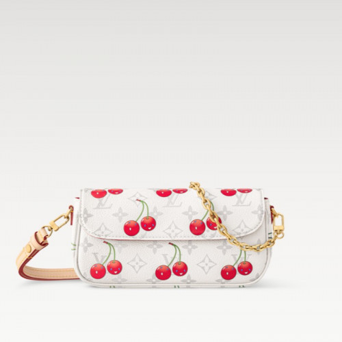 LOUIS VUITTON LVxTM 월릿 온 체인 아이비 - 모노그램 체리 캔버스