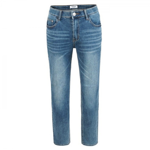 THOMBROWNE 중청 베이직 워싱 히든밴딩 팬츠