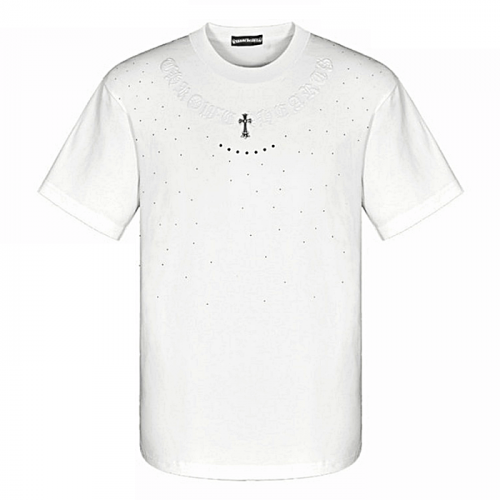 CHROME HEARTS 가슴스틸 엠블럼 티셔츠